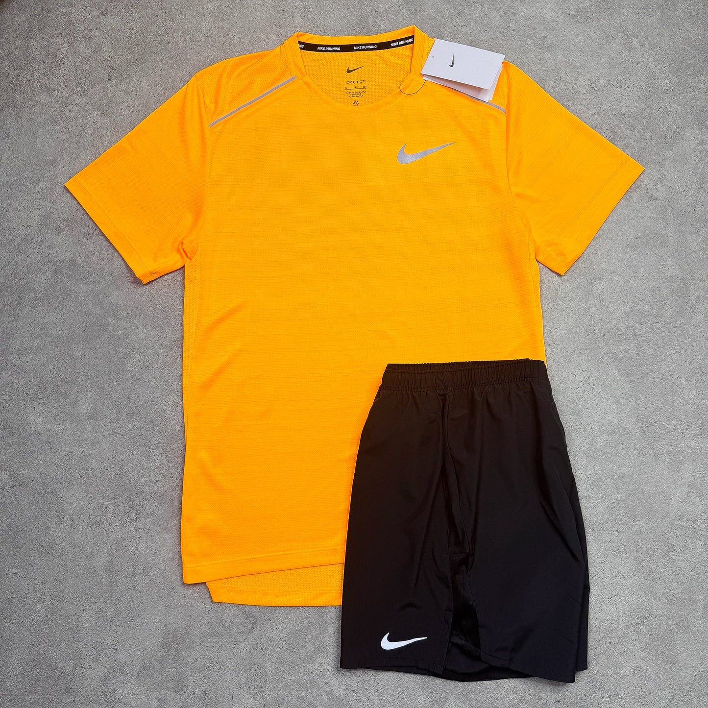 NIKE MILER 1.0 SET (ORANGE/BLACK)