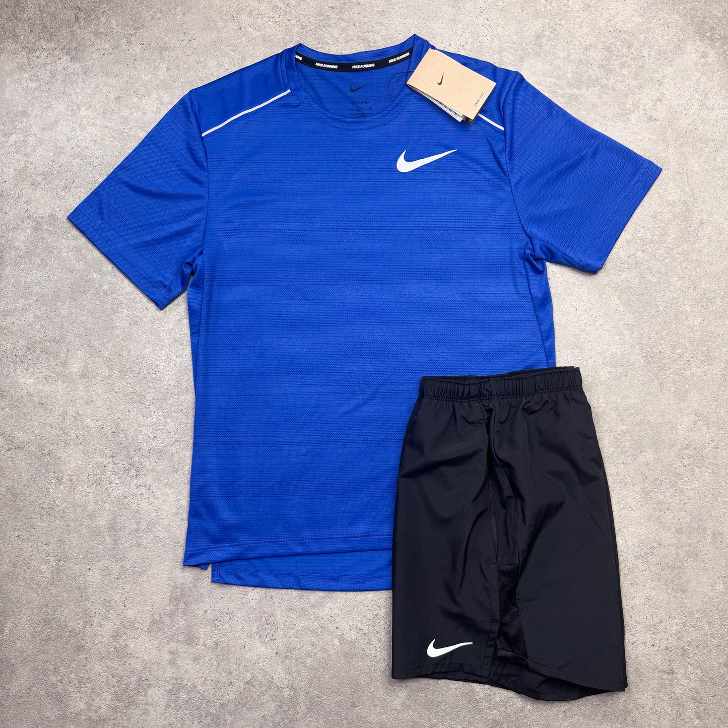 NIKE MILER 1.0 SET (BLUE/BLACK)