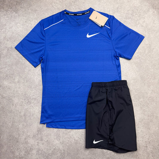 NIKE MILER 1.0 SET (BLUE/BLACK)
