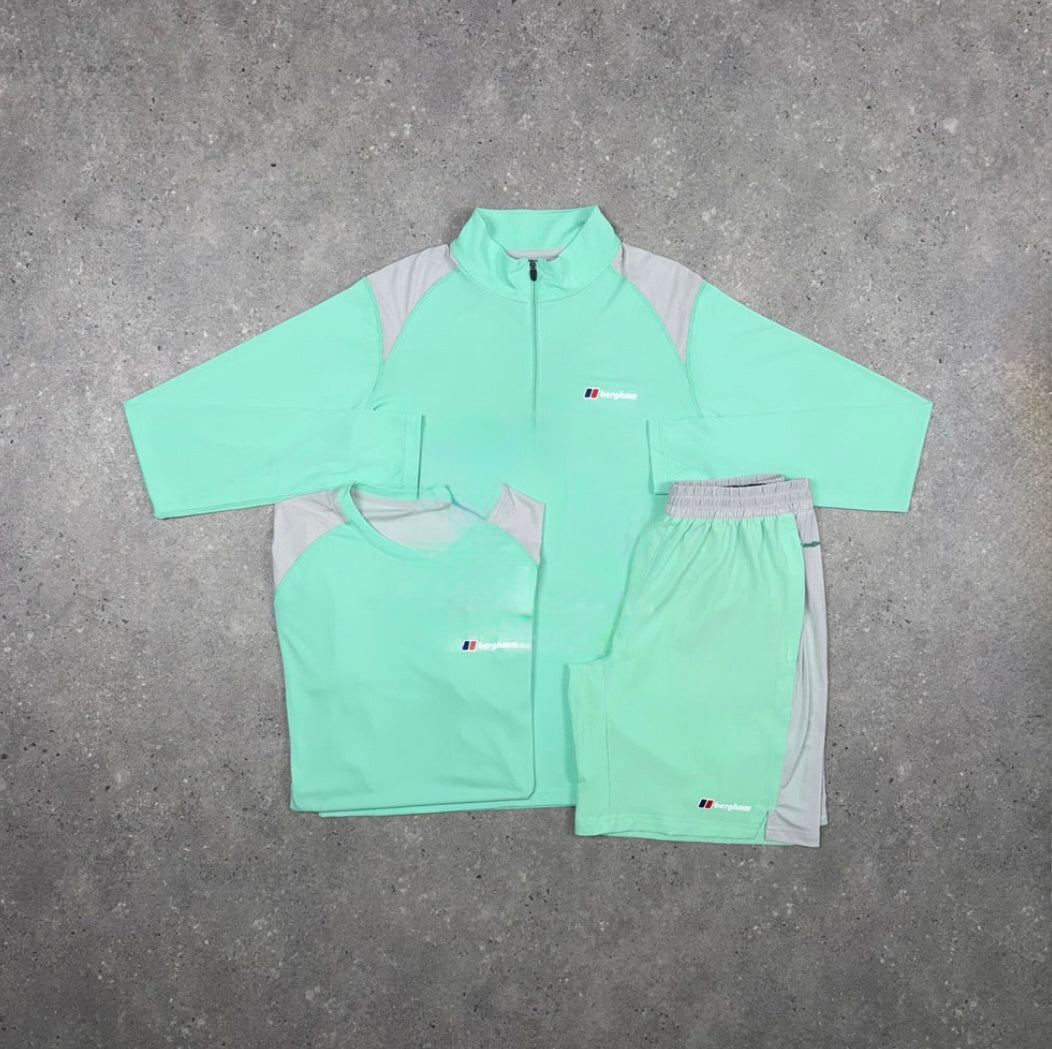 BERGHAUS 1/4 ZIP TRI SET (MINT)