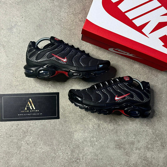 Nike Air Max Plus Fury - Midnight Rebellion (Black & Red Accents)